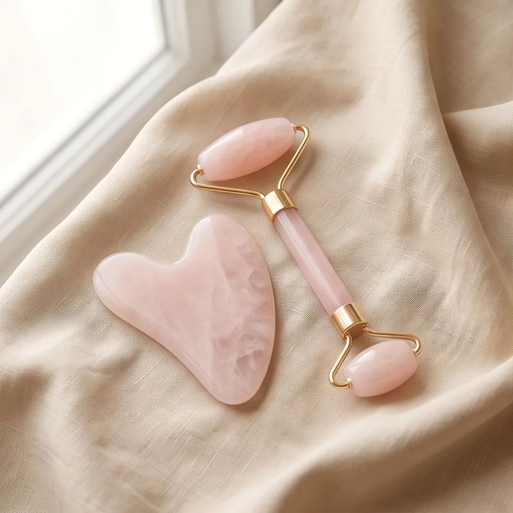 Gua sha et rouleau Glowsy