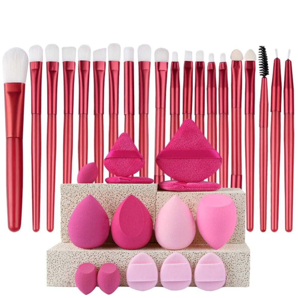 Set de Pinceaux Maquillage Premium – 20 Pièces